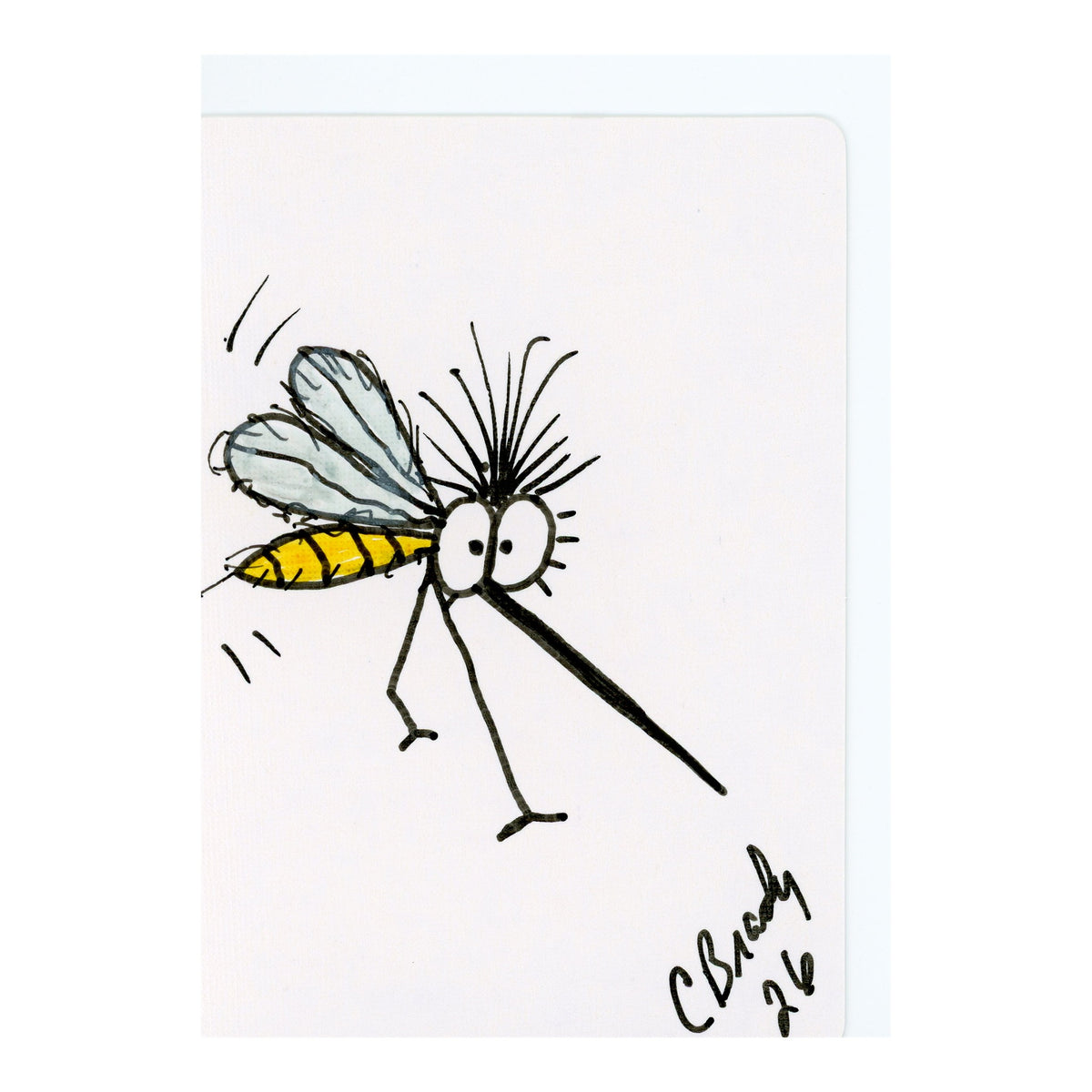 Tiny Perch Original TPS-M30 – Midnight Baxter – 1-of-1 Original Art