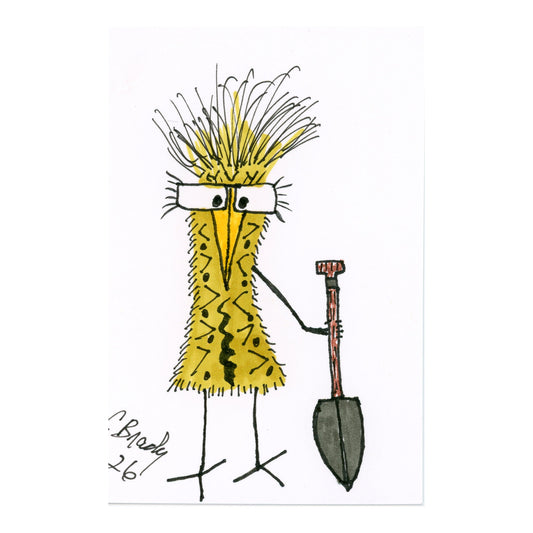Tiny Perch Original - TPS-109 - Ditch - 1 of 1 Original Art