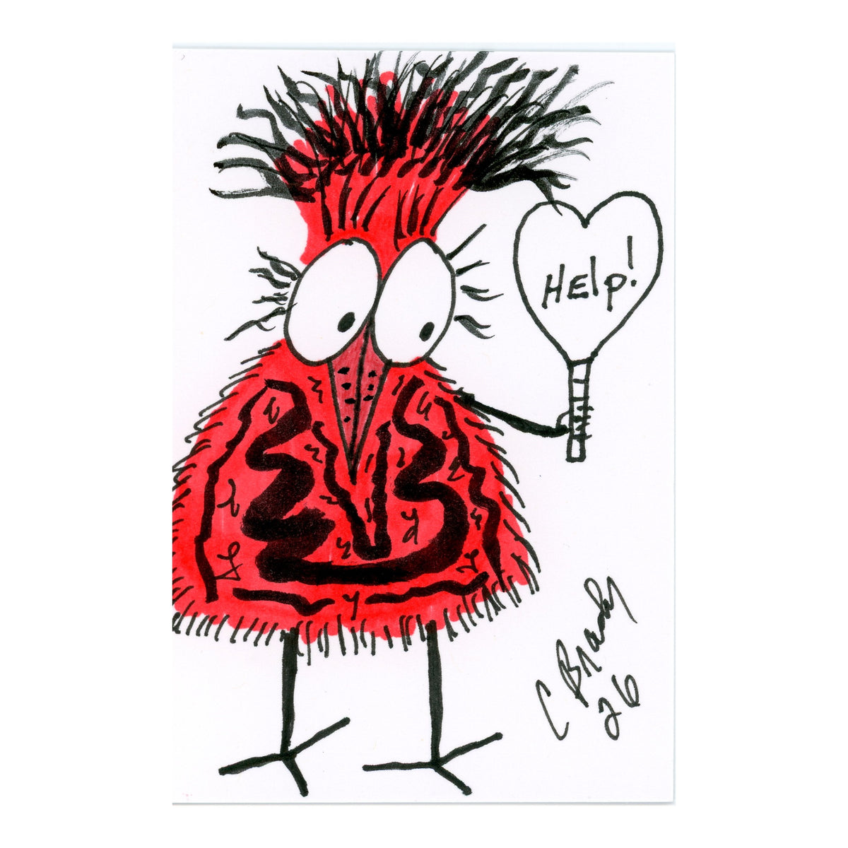 Tiny Perch Original - TPS-131 - Harriet- 1 of 1 Original Art