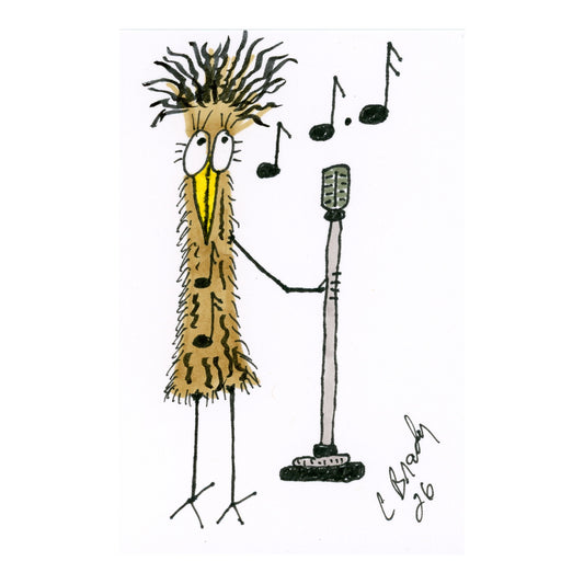 Tiny Perch Original - TPS-135 - Harland - 1 of 1 Original Art