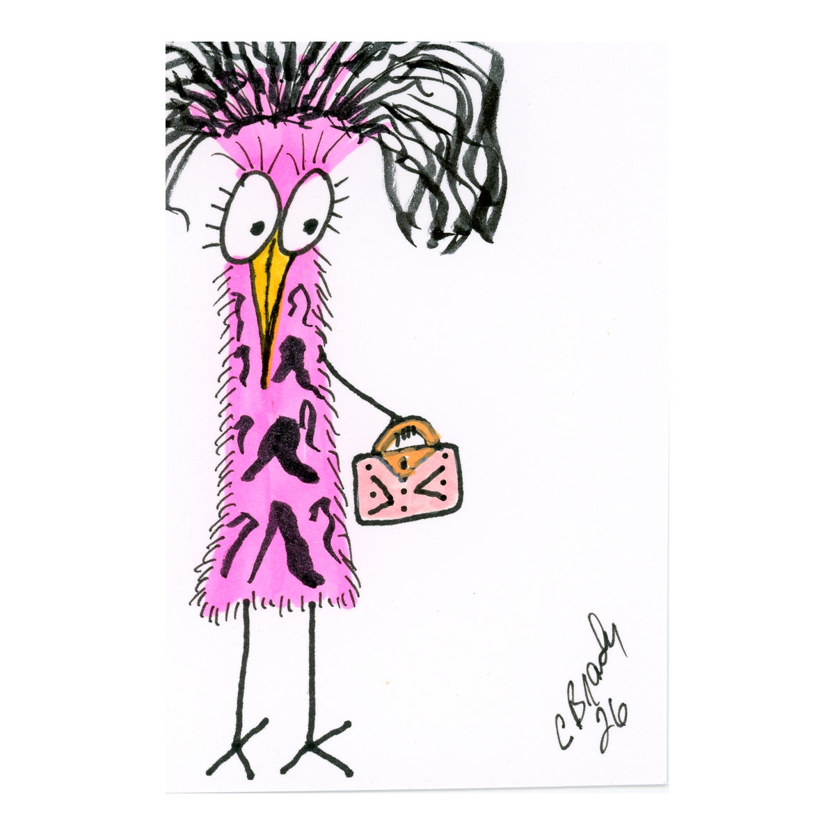 Tiny Perch Original - TPS-137 - Classy - 1 of 1 Original Art