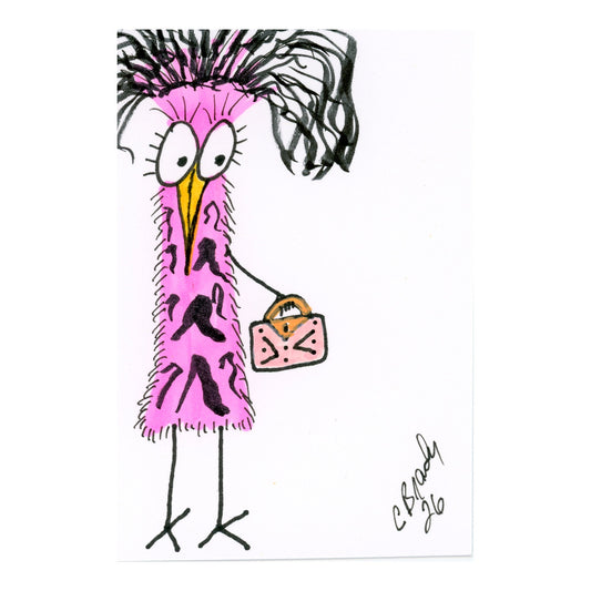Tiny Perch Original - TPS-137 - Classy - 1 of 1 Original Art