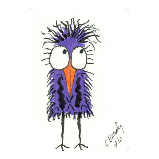 Tiny Perch Original - TPS-143 - PERRY - 1 of 1 Original Art