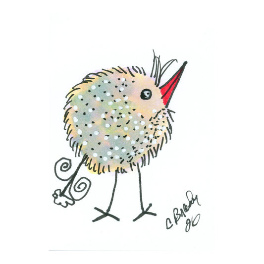Tiny Perch Original - TPS-180 - Curly Sue - 1 of 1 Original Art