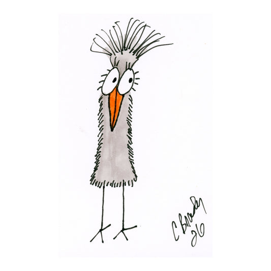 Tiny Perch Original - TPS-192 - Plain Jane - 1 of 1 Original Art