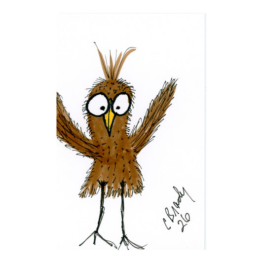 Tiny Perch Original - TPS-203 - Hallelujah Harry - 1 of 1 Original Art