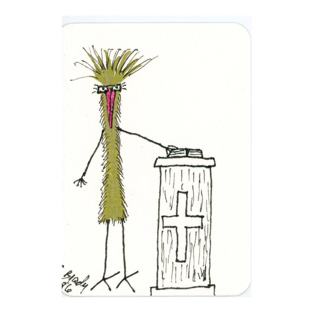 Tiny Perch Original - TPS-220 - Brother Beasley - 1 of 1 Original Art