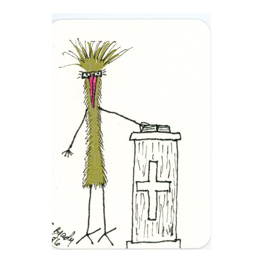 Tiny Perch Original - TPS-220 - Brother Beasley - 1 of 1 Original Art