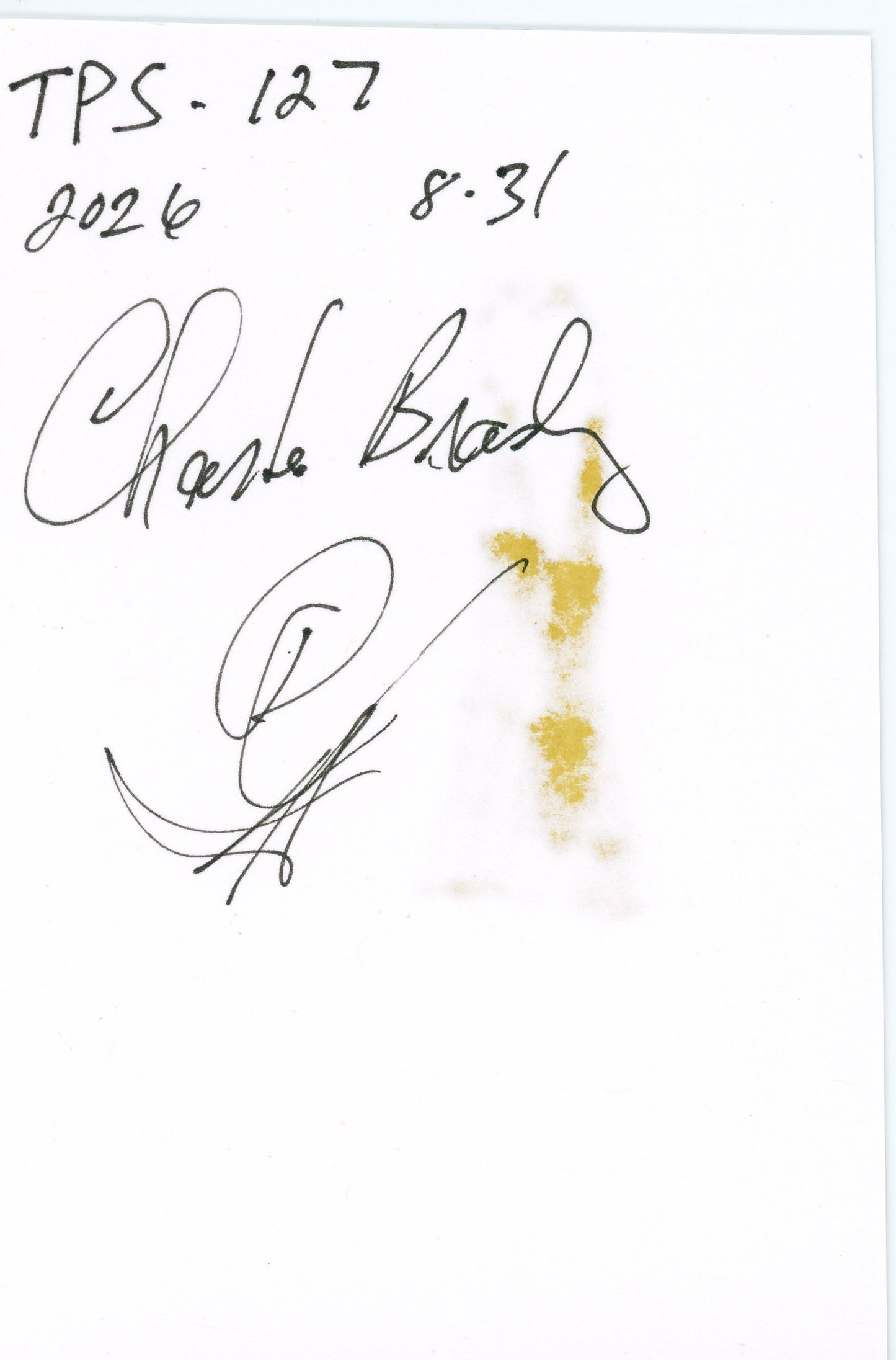 Tiny Perch Original - TPS-127 - Harold- 1 of 1 Original Art