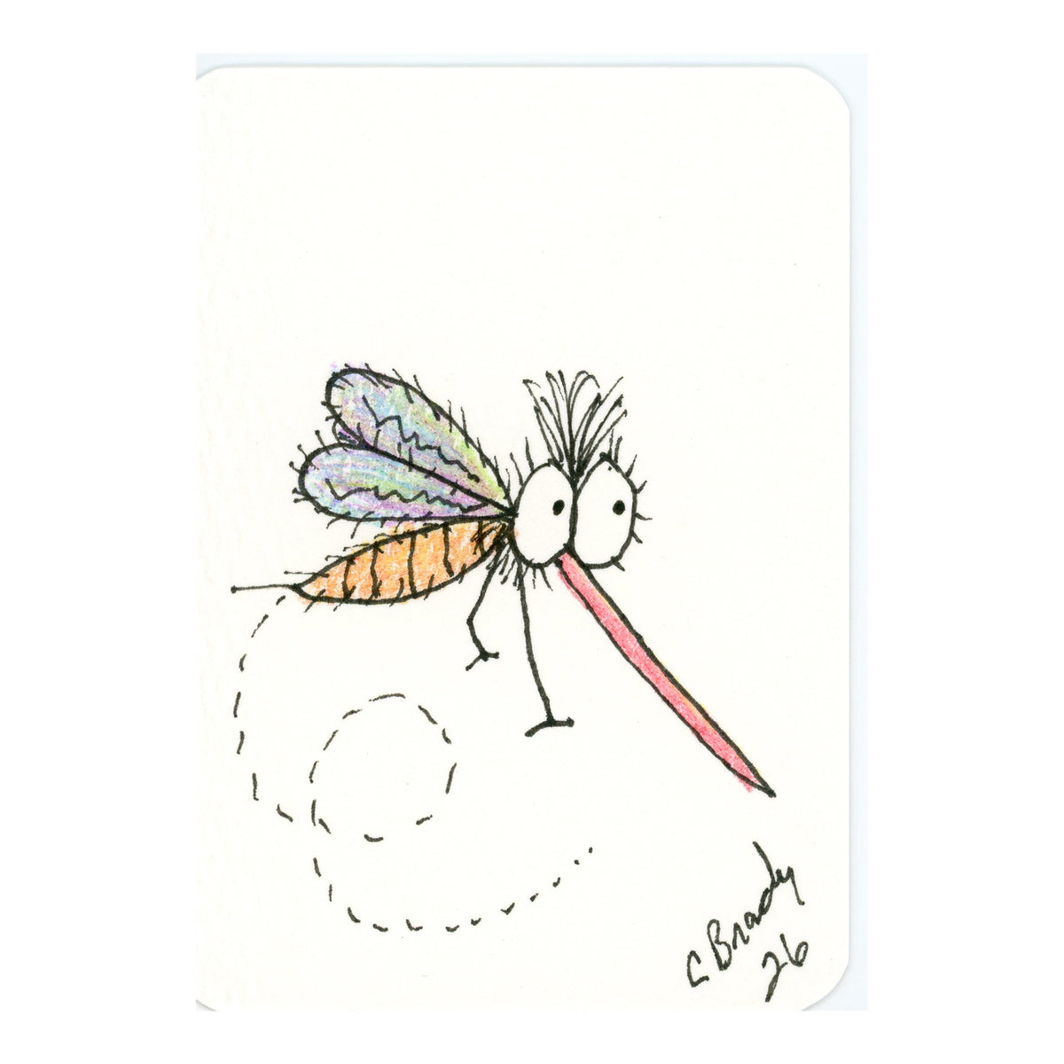 Tiny Perch Original TPS-M17 – Loop-de-Lou – 1-of-1 Original Art