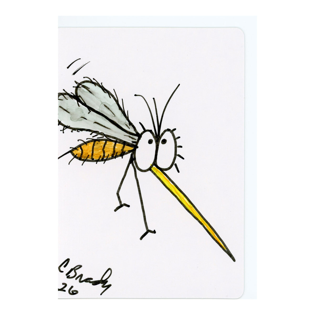 Tiny Perch Original TPS-M32 – Golden Gordon – 1-of-1 Original Art