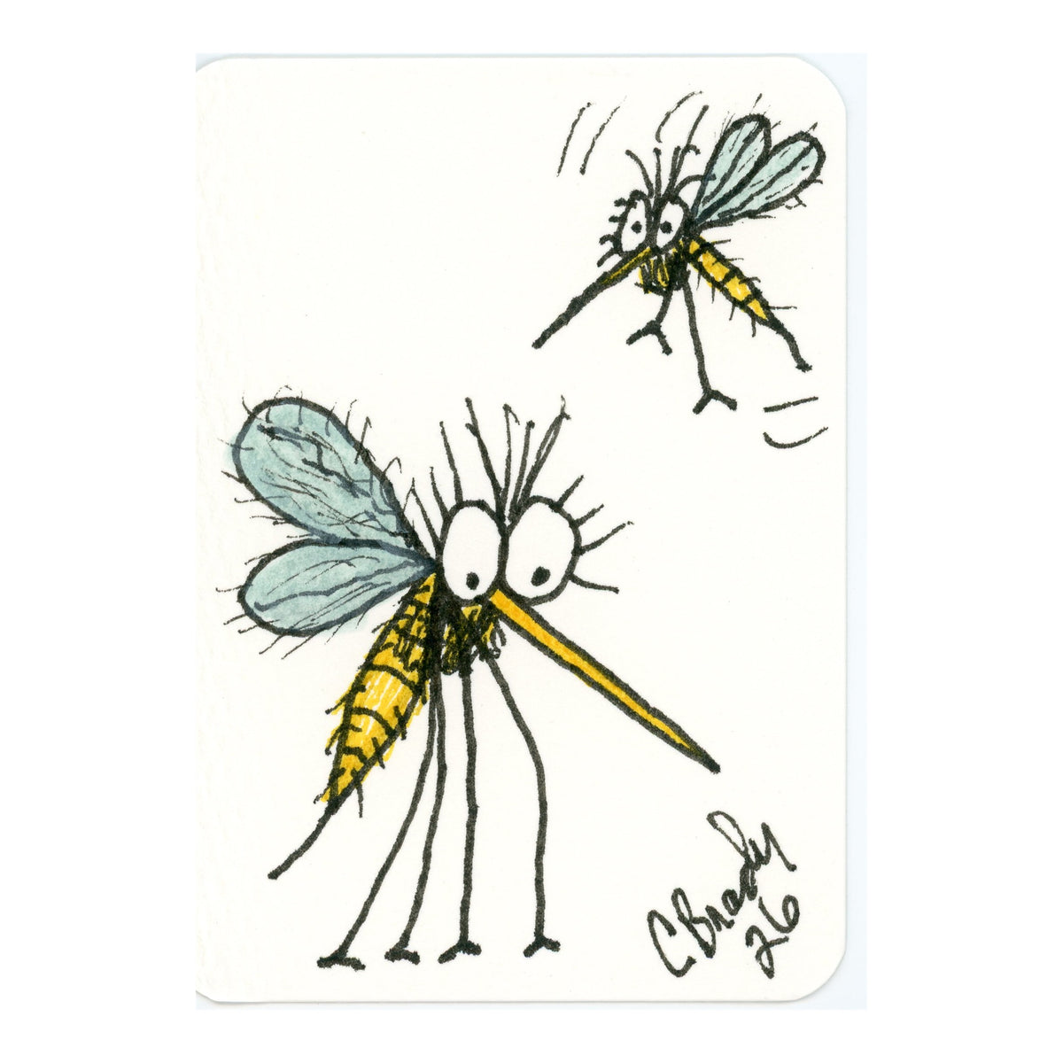 Tiny Perch Original TPS-M34 – Tagalong Theo – 1-of-1 Original Art
