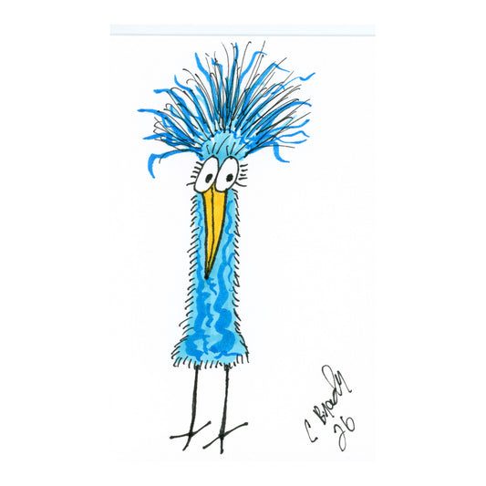 Tiny Perch Original - TPS-102 - Gail- 1 of 1 Original Art