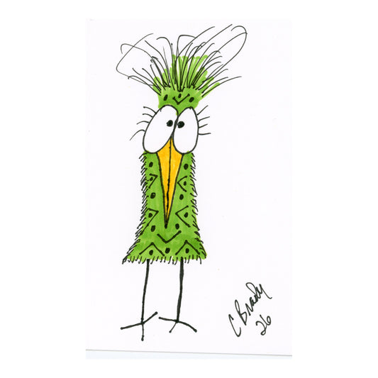 Tiny Perch Original - TPS-110-Kevin - 1 of 1 Original Art