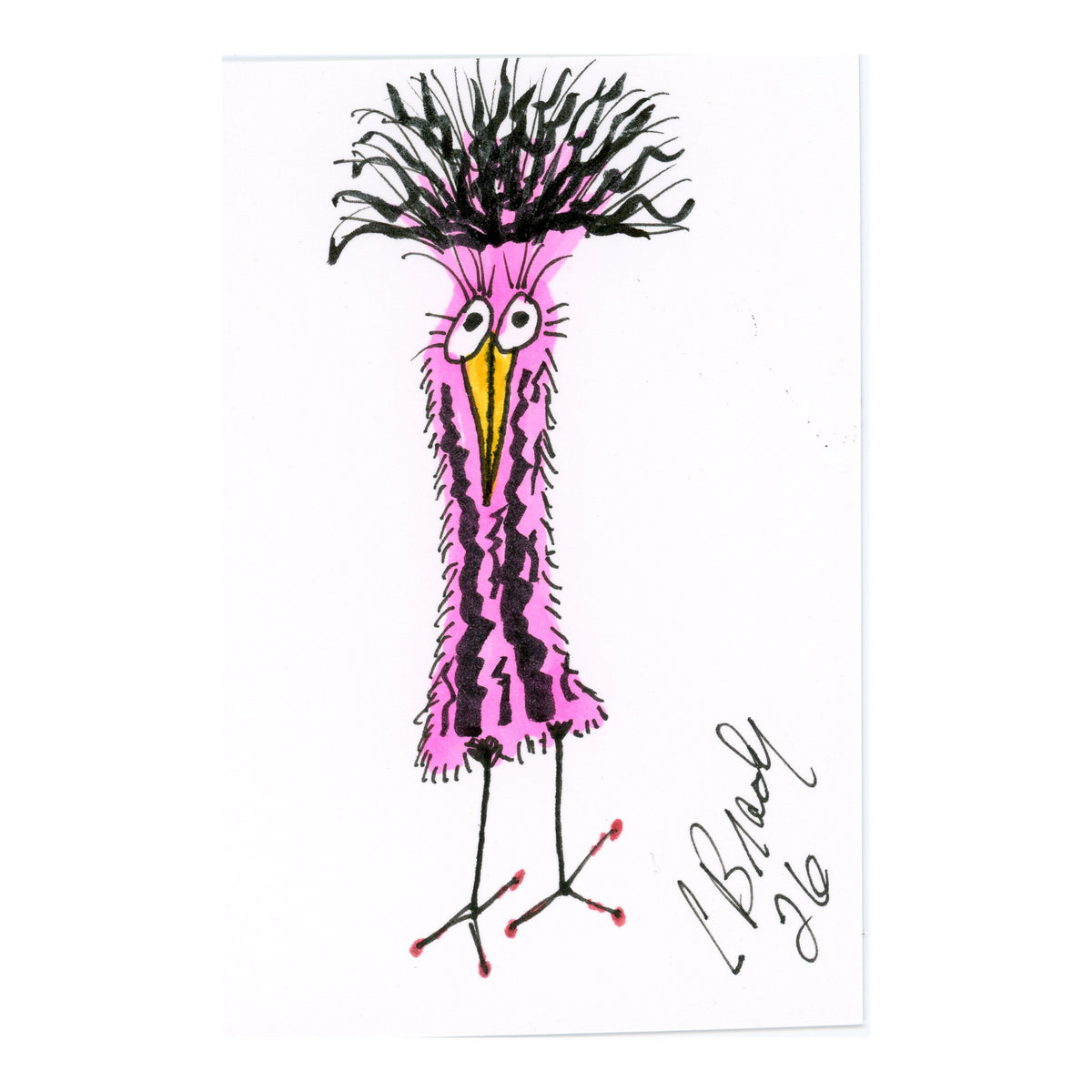 Tiny Perch Original - TPS118-Phyllis - 1 of 1 Original Art