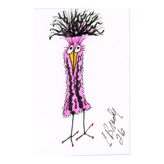 Tiny Perch Original - TPS118-Phyllis - 1 of 1 Original Art